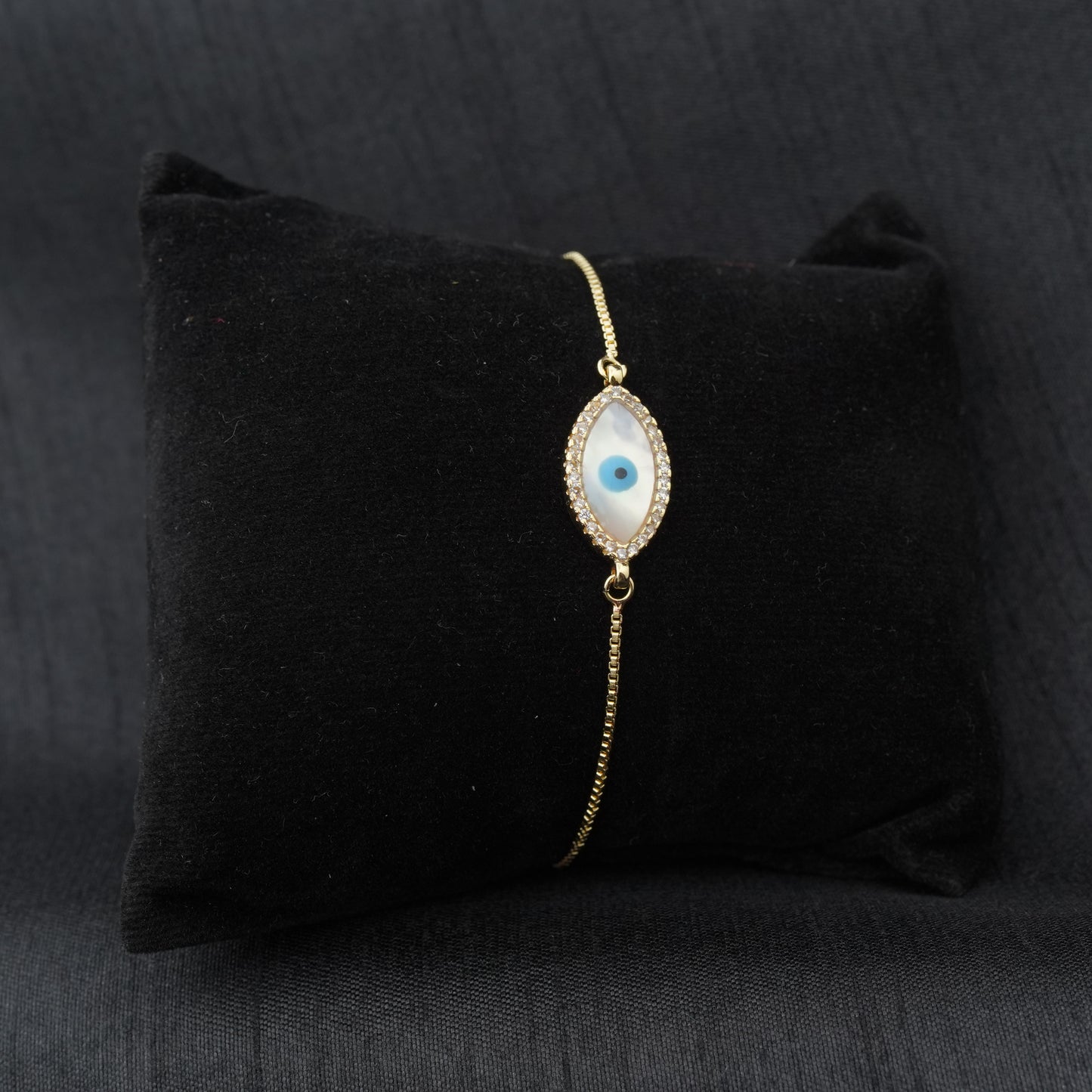 Gold/Rose Gold Evil Eye Bracelet F41