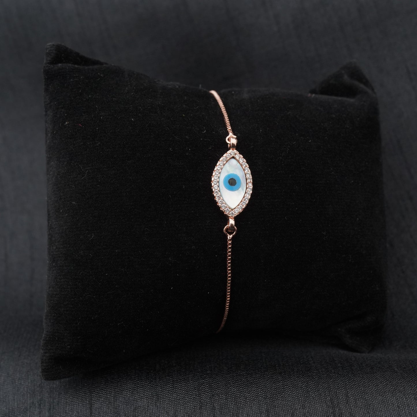 Gold/Rose Gold Evil Eye Bracelet F41