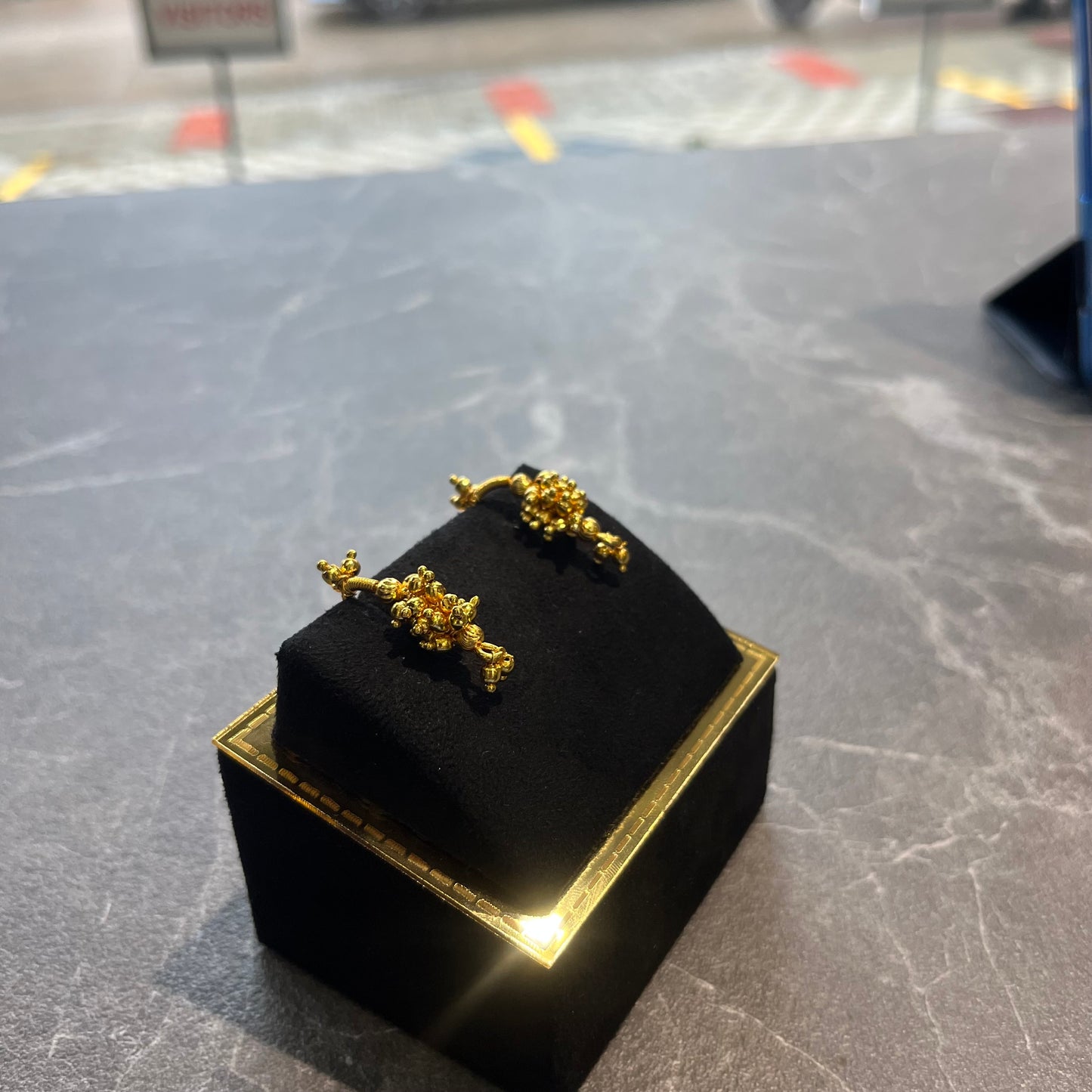 Gold Non Pierce Adjustable Bugadi Koppu