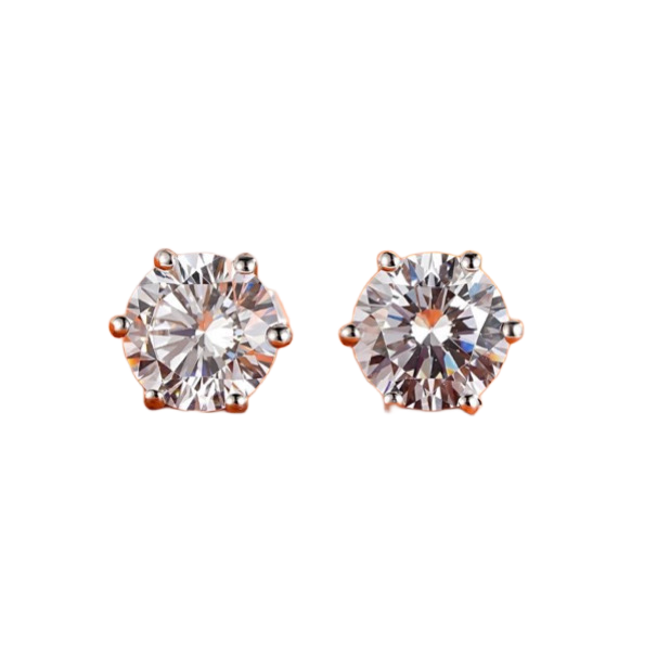 Zircon Solitaire Stud DailyWear & Corporate Wear Earring F37