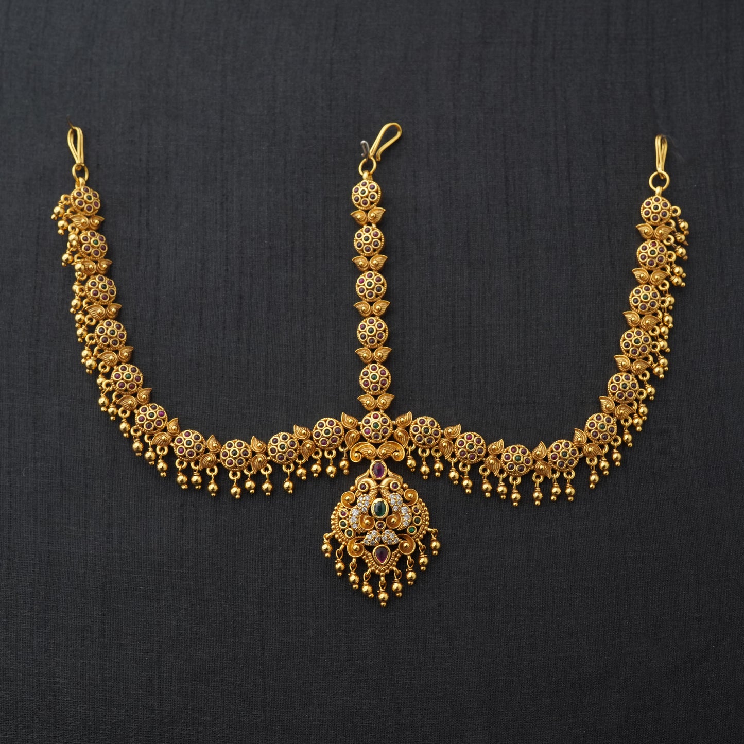 Bridal Wedding Two Layerer Maang Tikka F31