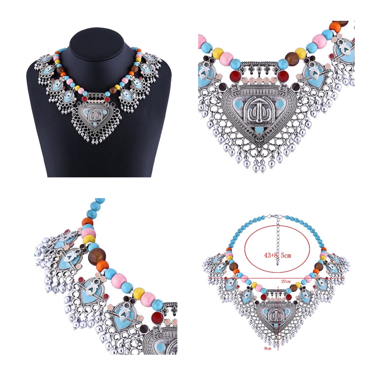 Bohemian Color Full Necklace F15