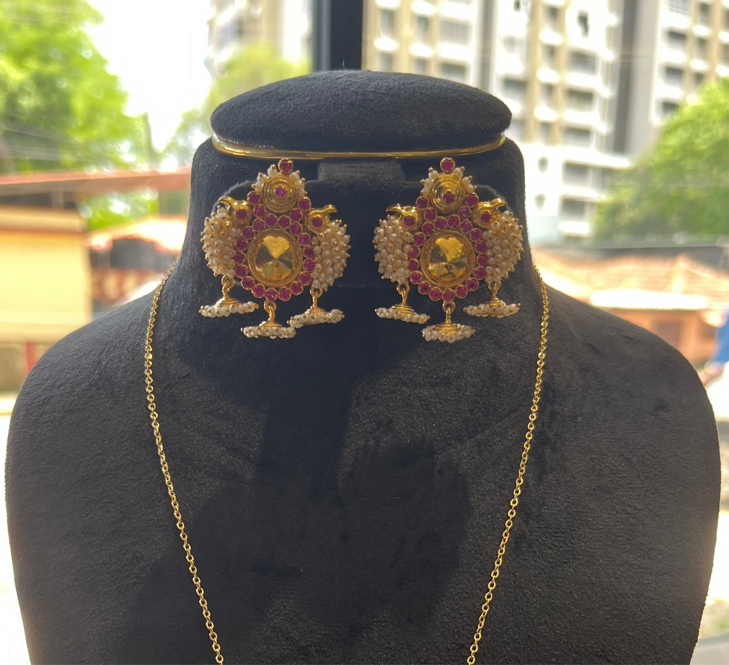 Silver Gold Gili Ole Earrings
