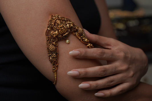 Antique Lakshmi Temple Jewellery Armlet
