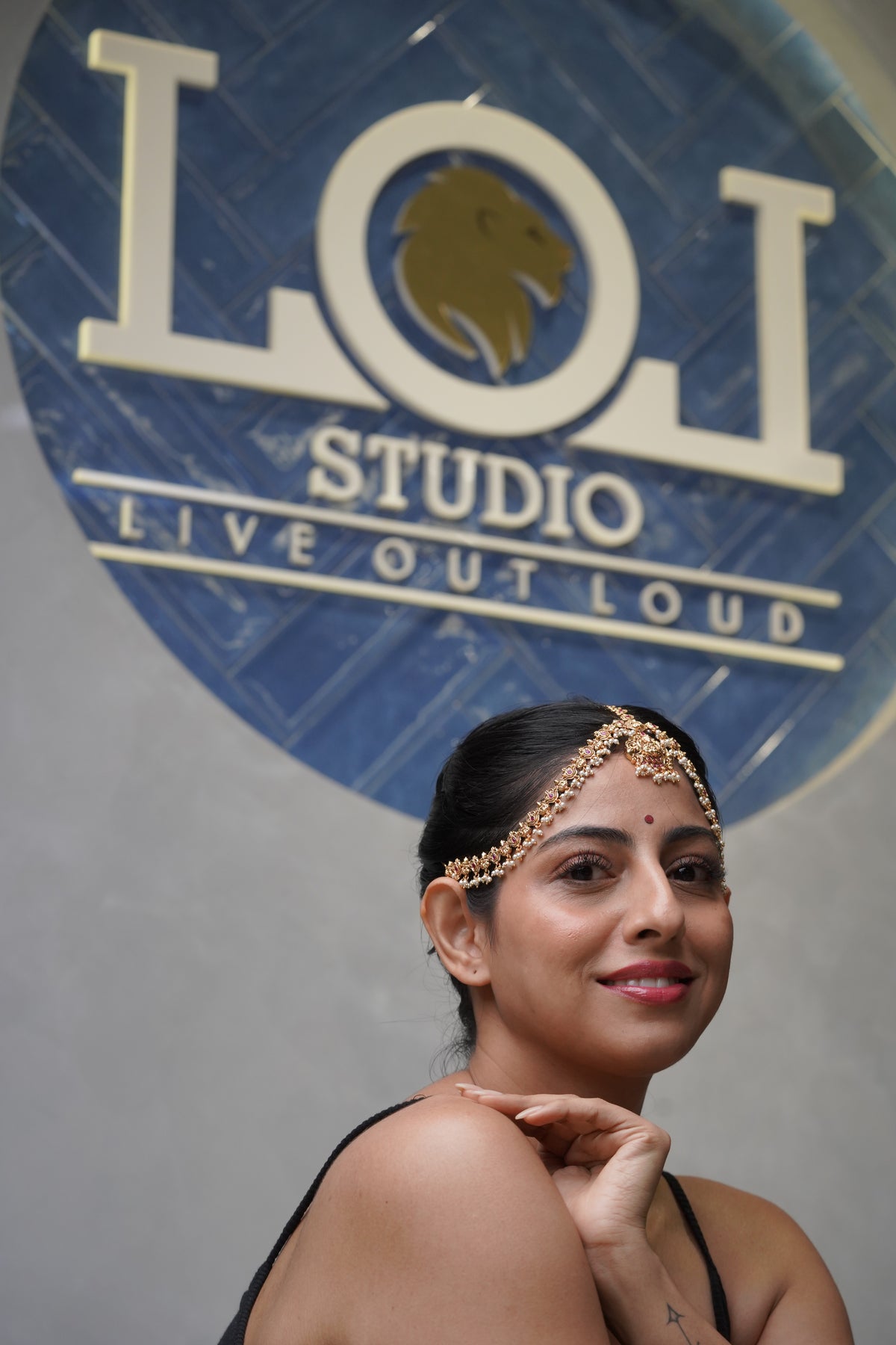 Traditional Kundan Pearl Maang Tikka & Matha Patti