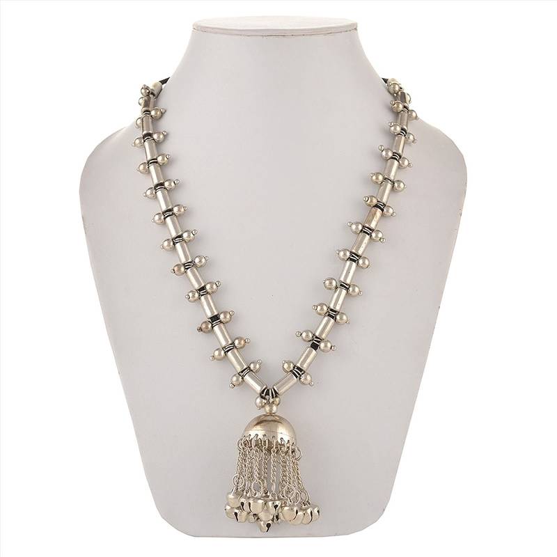 Silver Necklace Bohemian Design Necklace F16
