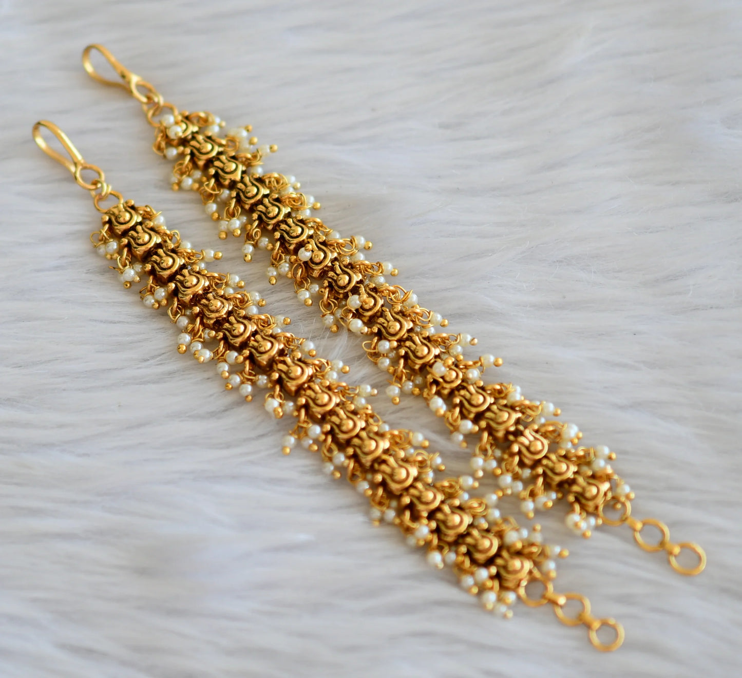 Antique Wedding Ear Chain F43