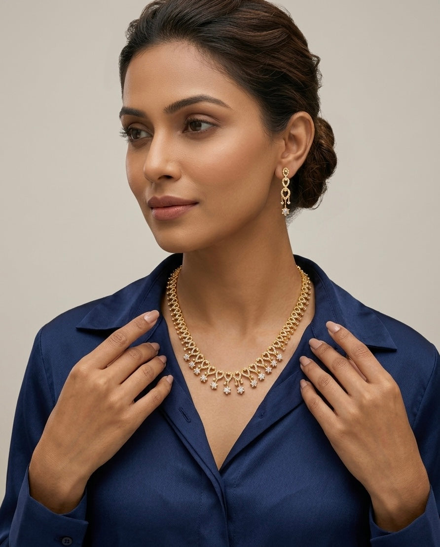 Celestial Bloom Jewelry Set