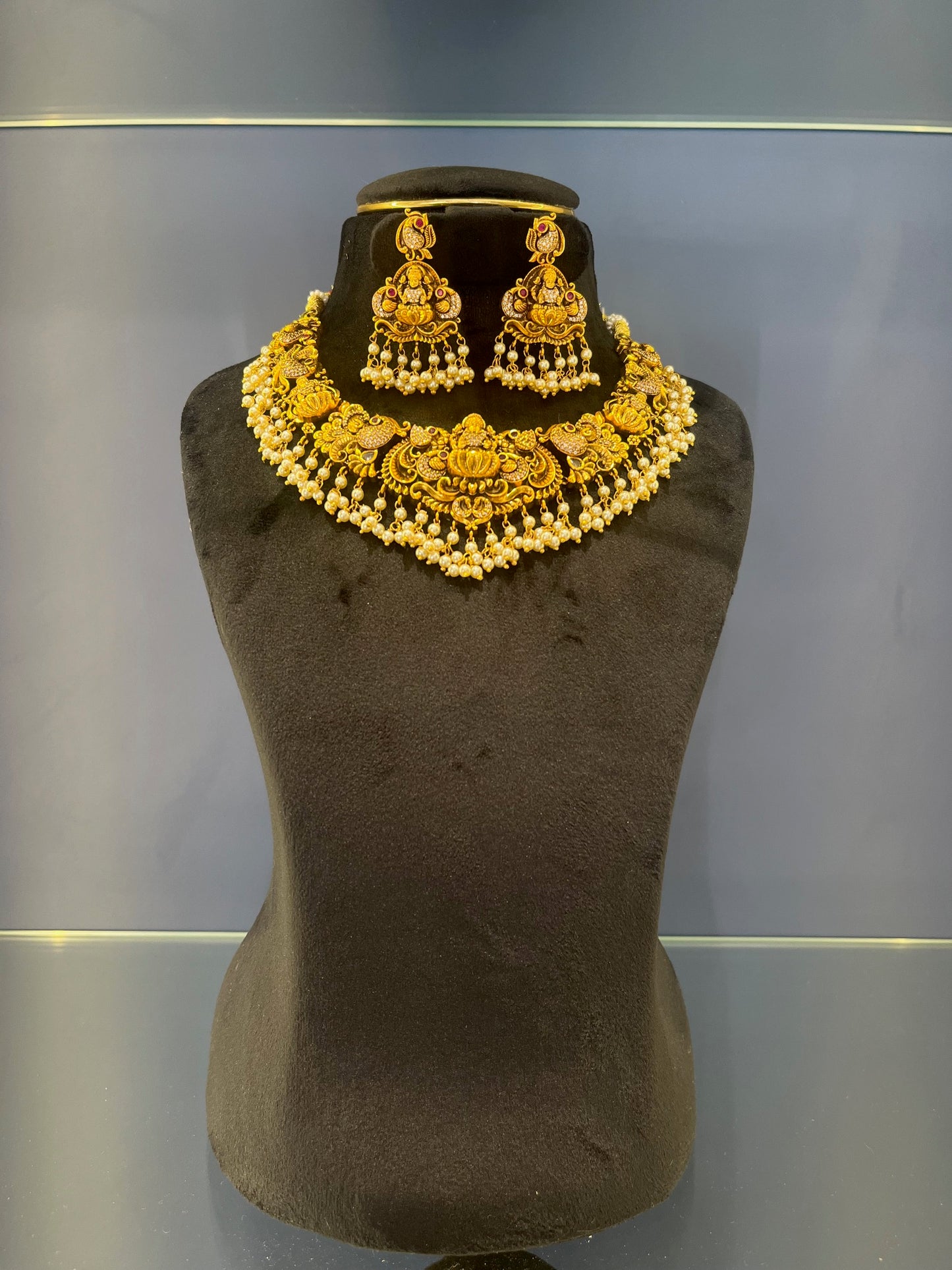 LOLstudio Ethnic Set Laxmi Tribal Karigari Bridal Traditional Jewelry Set B102