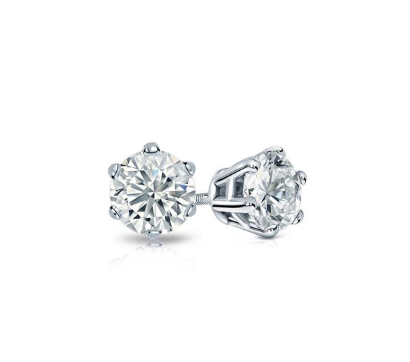 Zircon Solitaire Stud DailyWear & Corporate Wear Earring F37