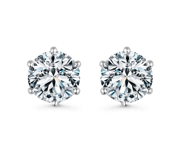 Zircon Solitaire Stud DailyWear & Corporate Wear Earring F37