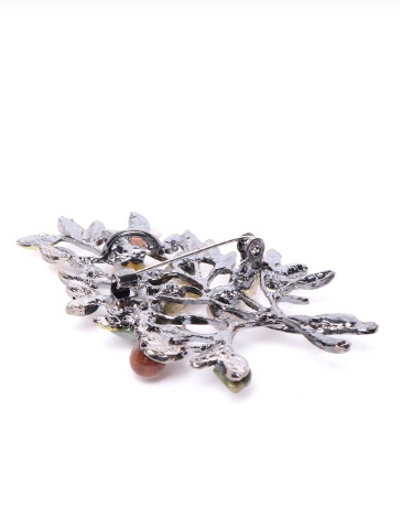 LOLstudio Multi- colorBrooch & Lapel Pins for Saree and Suits B28