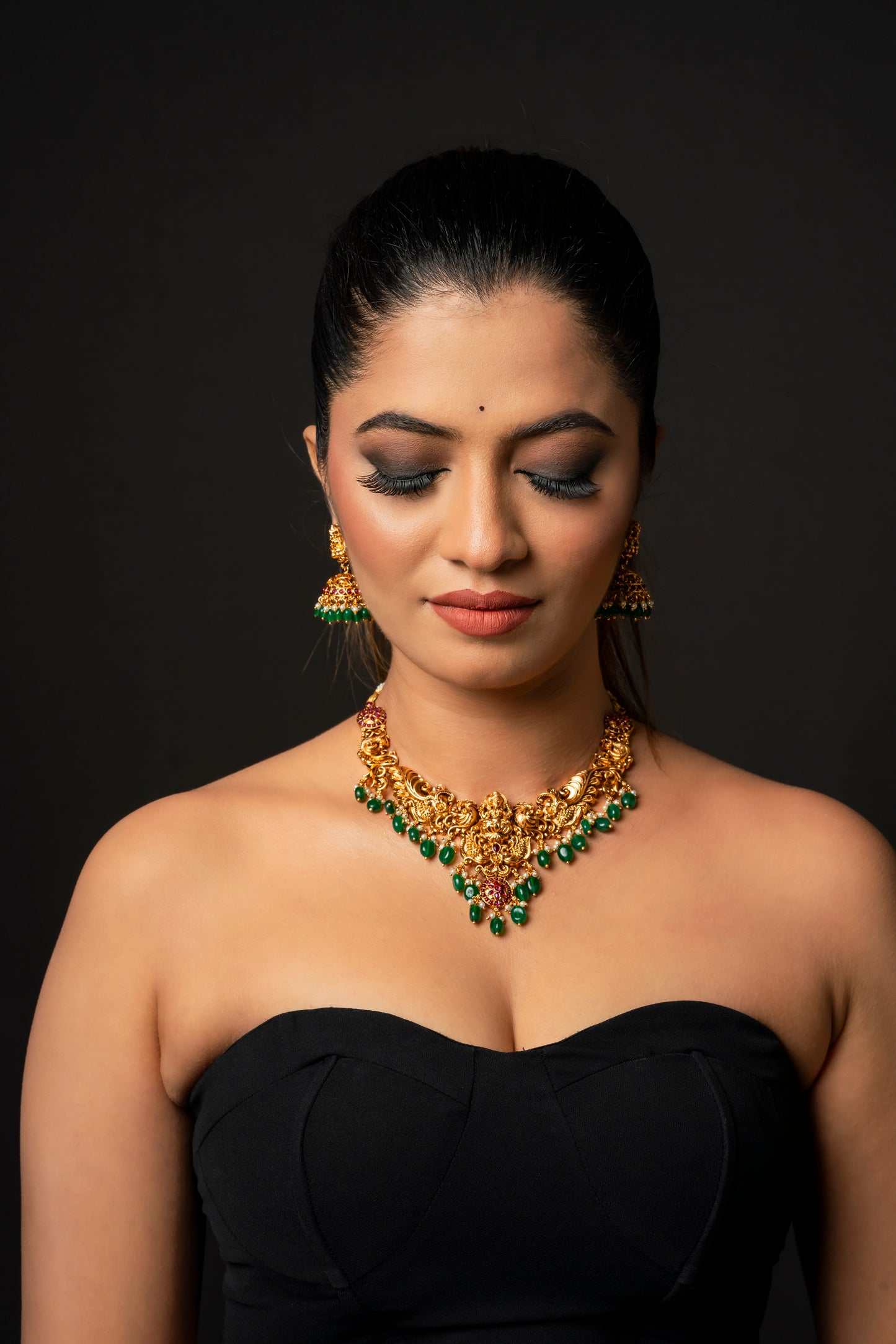 LOLstudio Traditional Bridal Jewelry Set B108