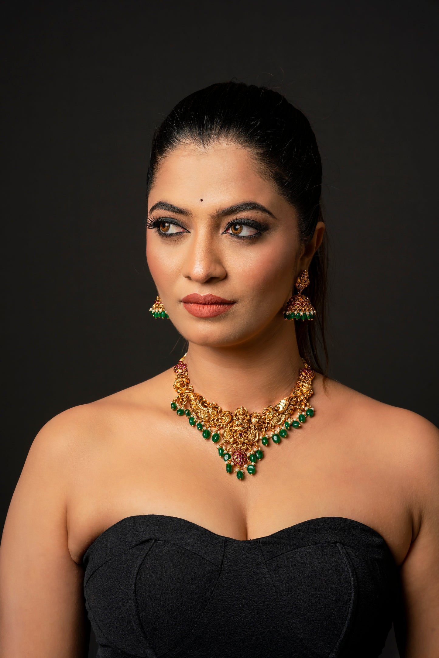 LOLstudio Traditional Bridal Jewelry Set B108