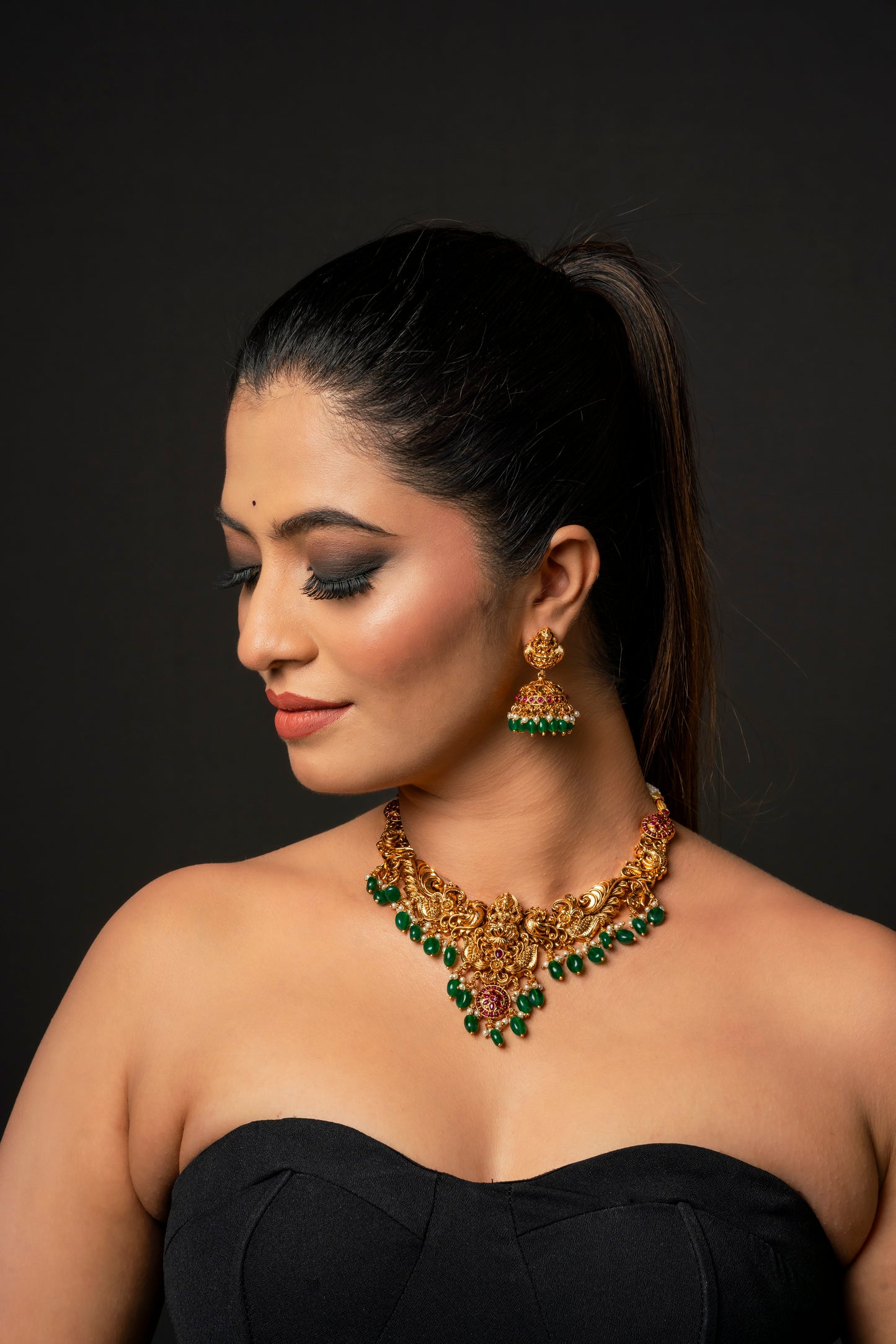 LOLstudio Traditional Bridal Jewelry Set B108