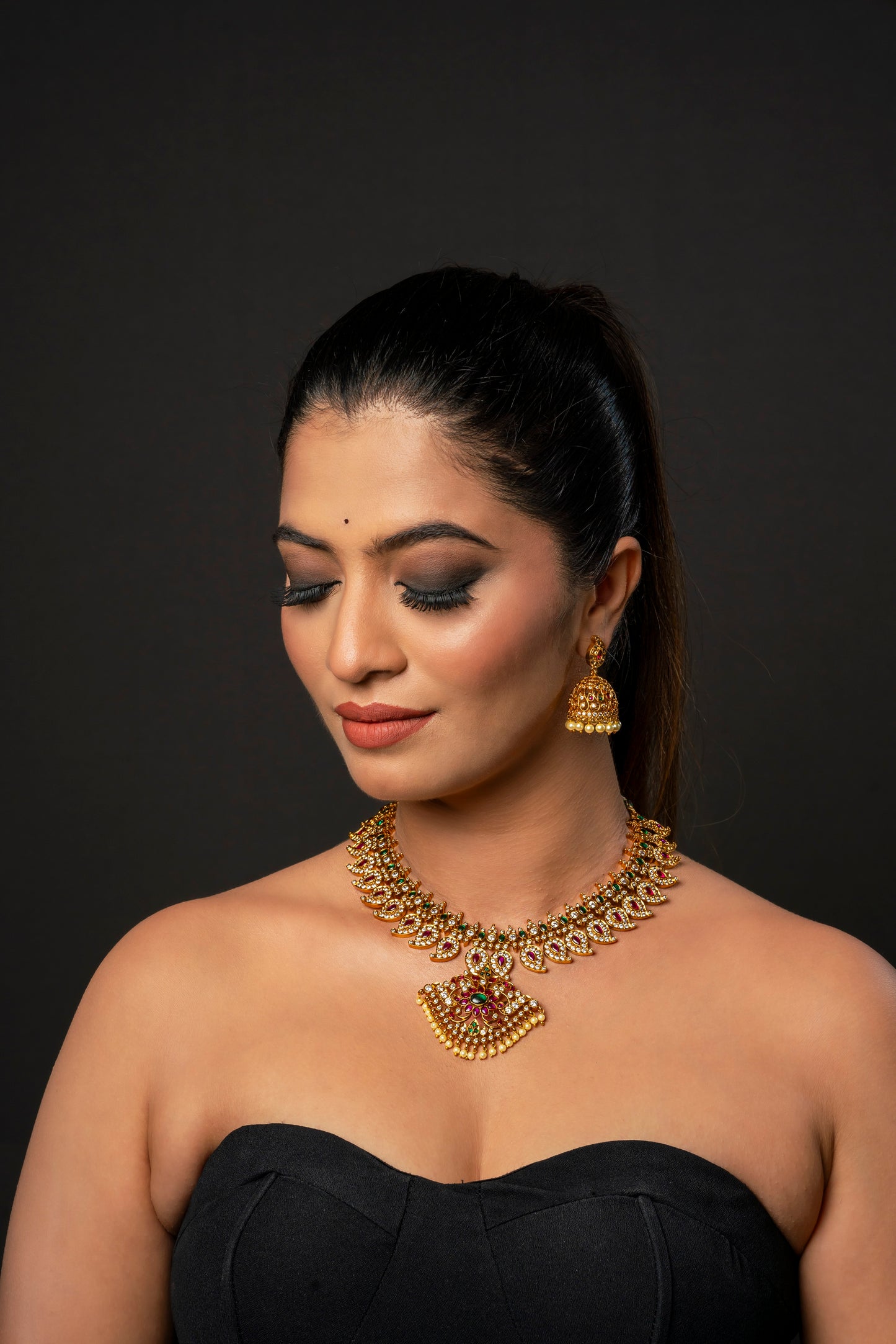 LOLstudio Traditional Bridal Jewelry Set B104