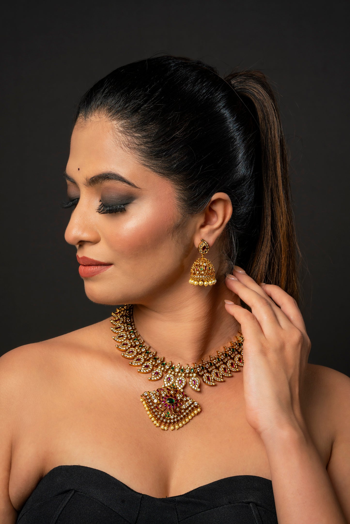 LOLstudio Traditional Bridal Jewelry Set B104