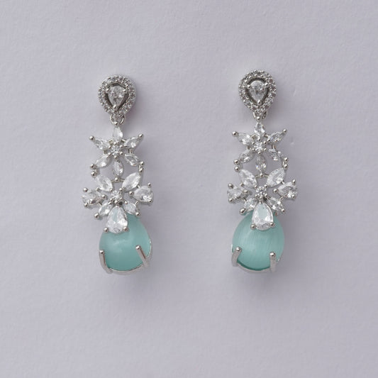 LOLstudio Green Pista Diamond Earring B280