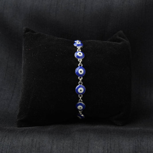 Evil Eye Adjustable (5 Evil Eye) Stone Bracelet F13