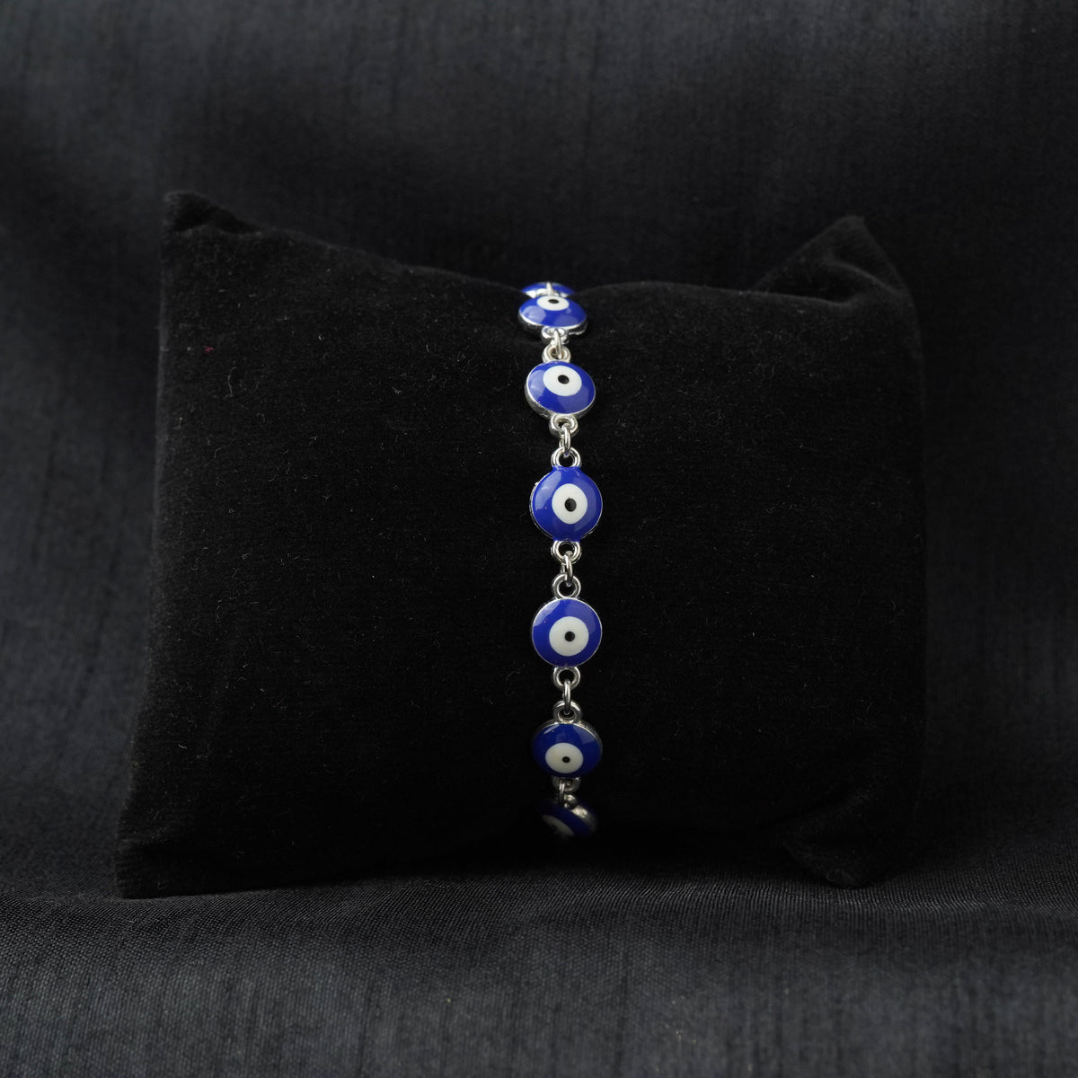 Evil Eye Blue Charm Bracelet