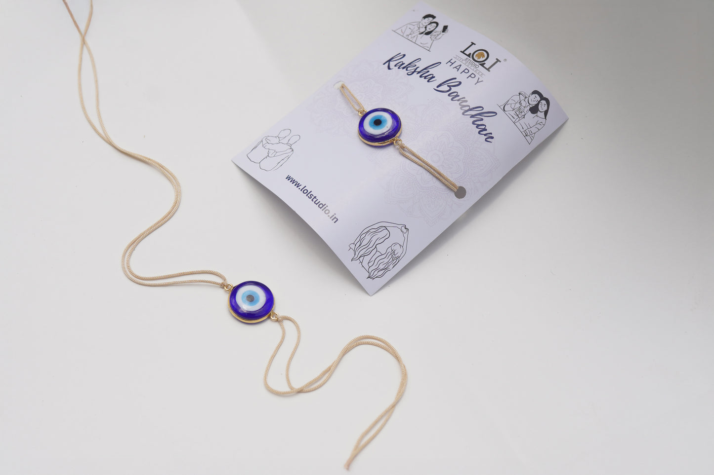 Evil Eye Rakhi -Raksha Bandhan F54
