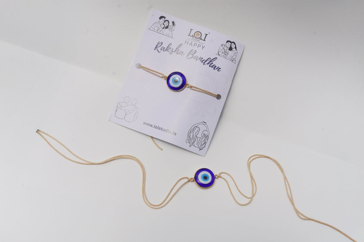 Evil Eye Rakhi -Raksha Bandhan F54