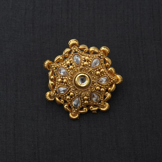 LOLstudio Gold Diamond Brooches & Lapel Pins B185