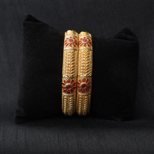 LOLstudio Gold Ethnic Bangle B317