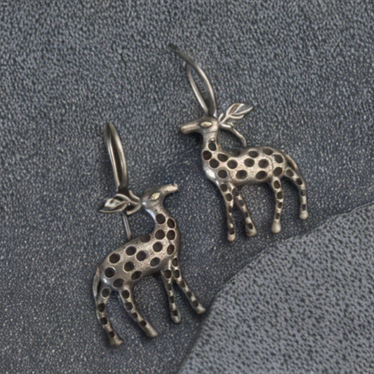 LOLstudio Deer Tribal Hoop Loop Earring B278