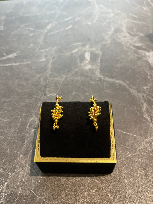 Gold Non Pierce Adjustable Bugadi Koppu