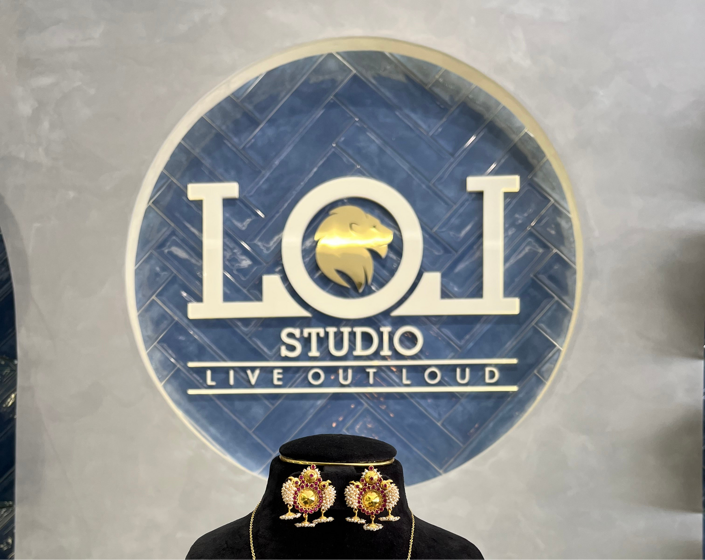 Silver Gold Gili Ole Earrings