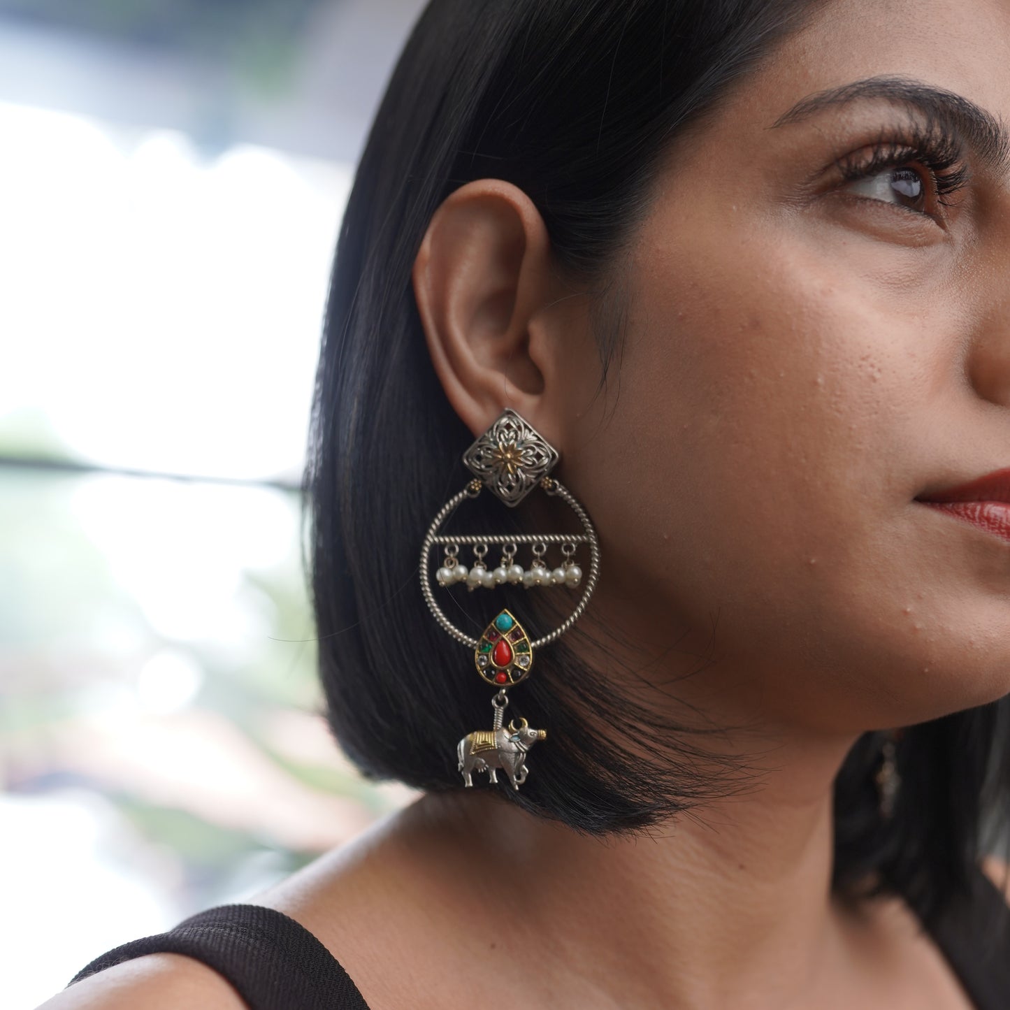 Nandi Shiv Bohemian Earring