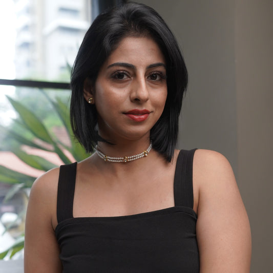 Kundan Pearl Designer Cocktail Choker Jewelry Set