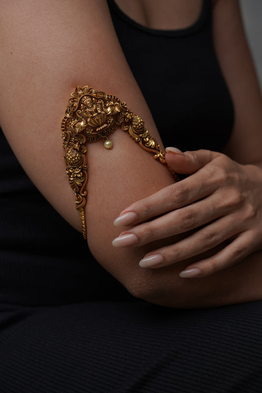 Antique Lakshmi Temple Jewellery Armlet