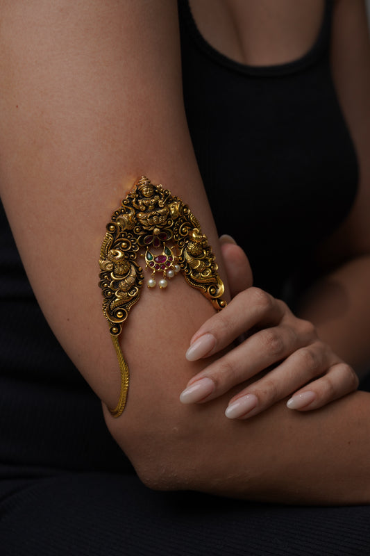 Royal Temple Peacock Armlet