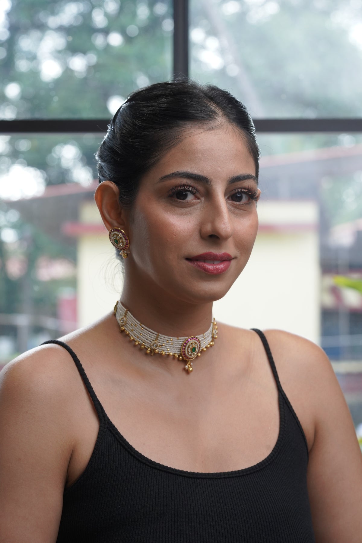 Pearl & Ruby Heritage Choker Set