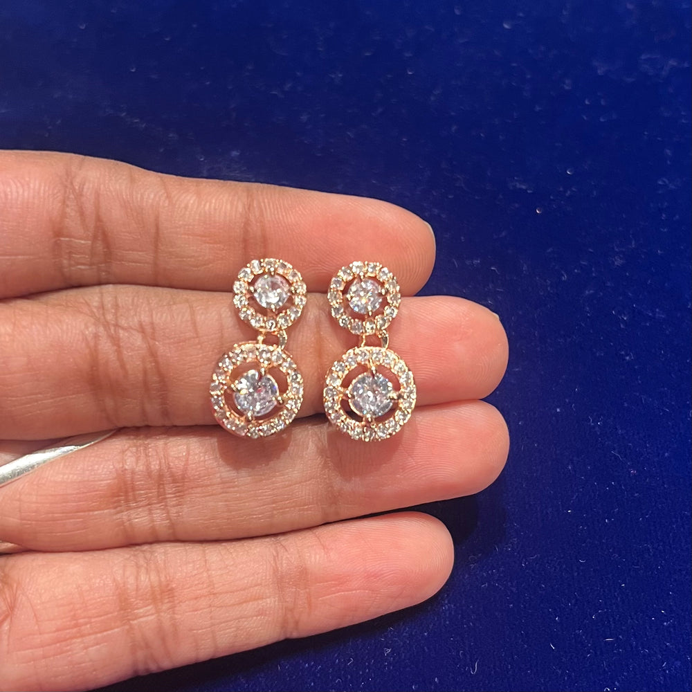 LOLstudio “Sita Ramam” Bestseller Zircon Diamond Drop Earrings LOLB271