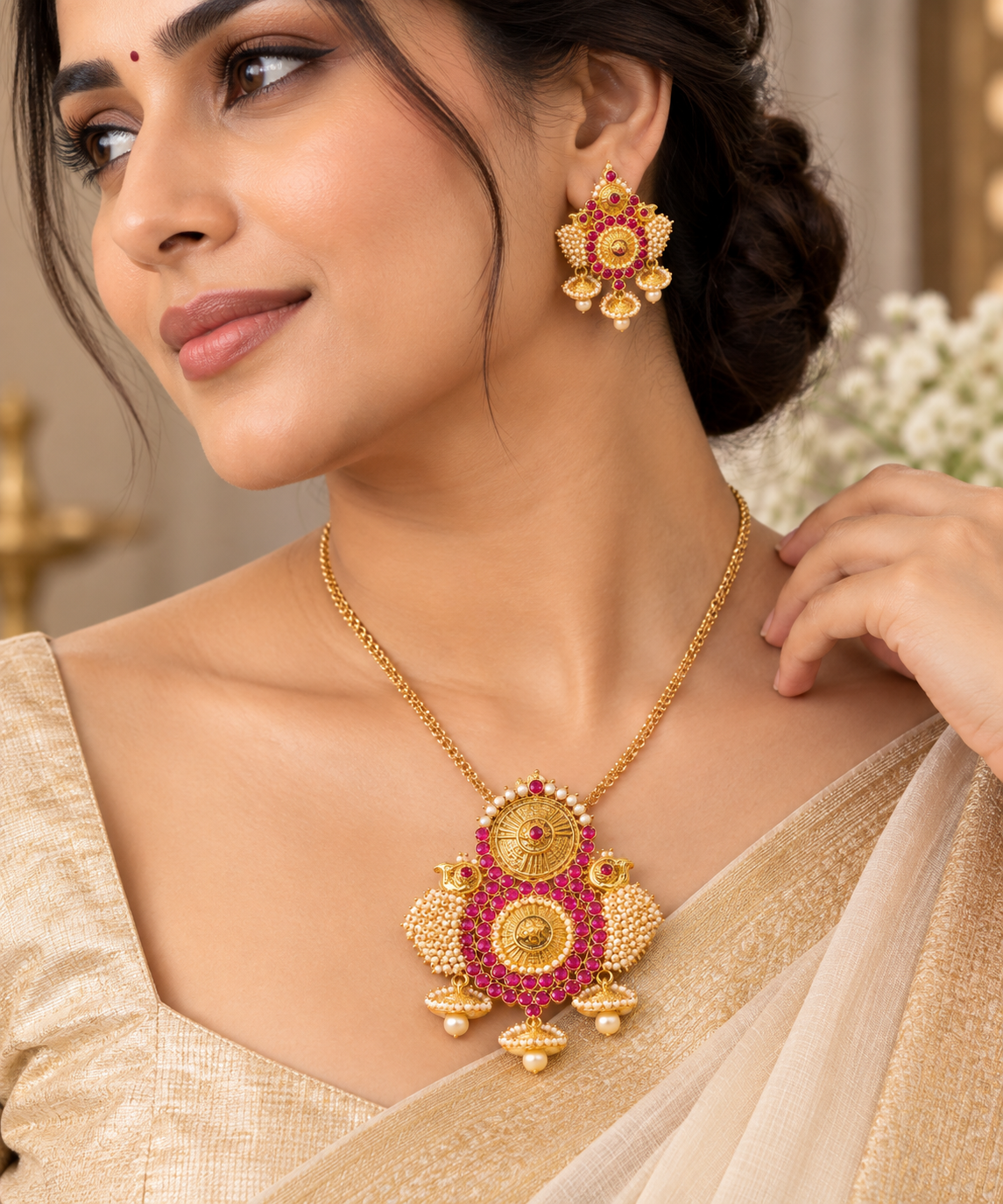 Pure Silver Gili Olle Jewellery Set