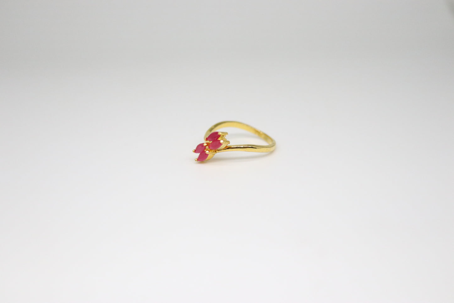 LOLstudio ruby Adjustable Ring LOLA-188