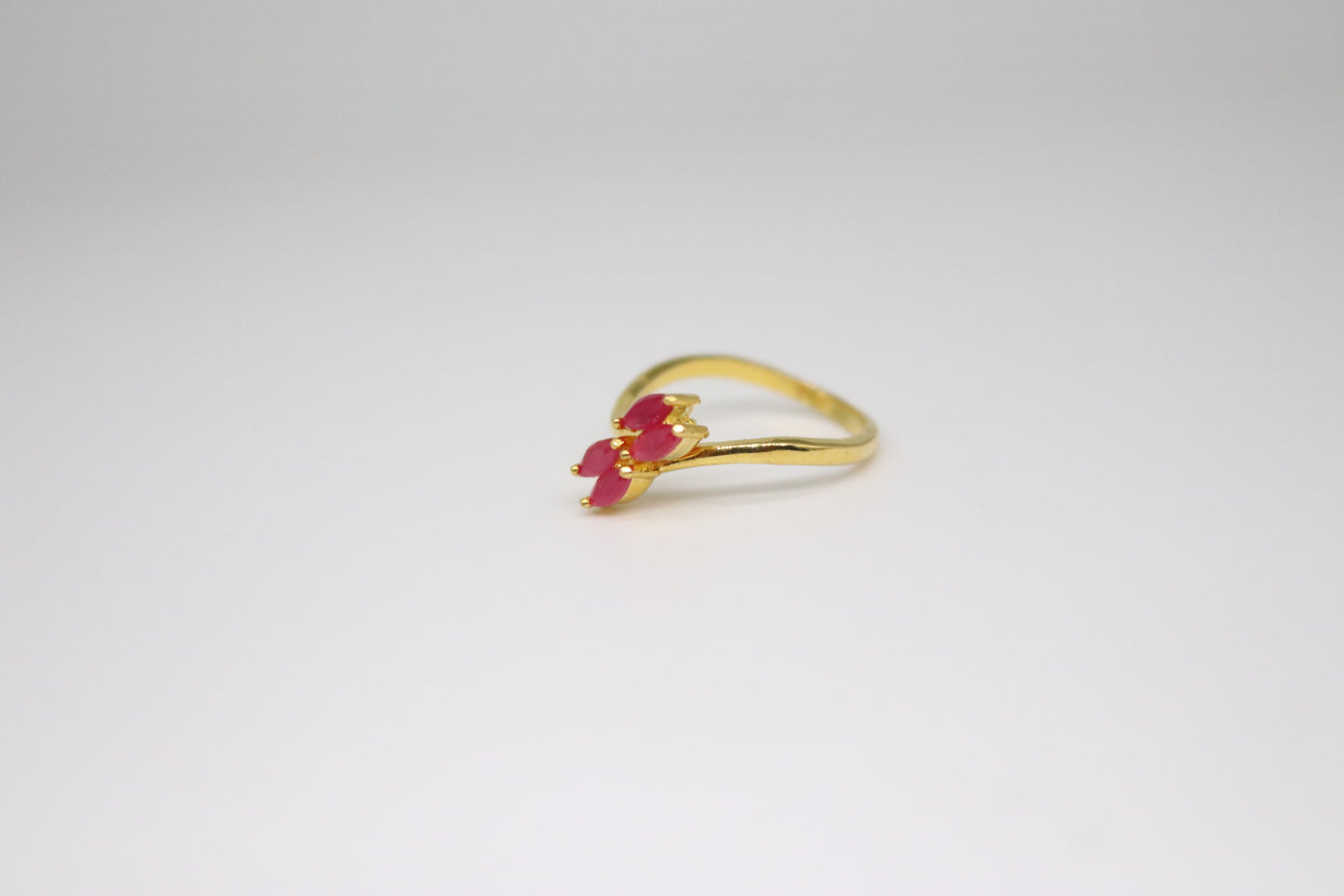 LOLstudio ruby Adjustable Ring LOLA-188