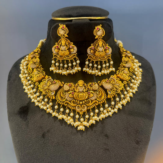 LOLstudio Ethnic Set Laxmi Tribal Karigari Bridal Traditional Jewelry Set B102