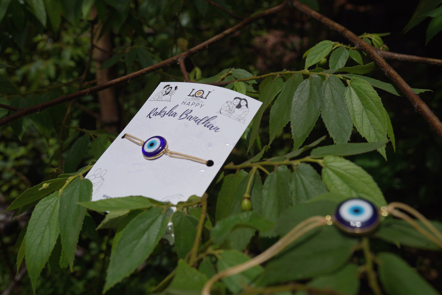 Evil Eye Rakhi -Raksha Bandhan F54