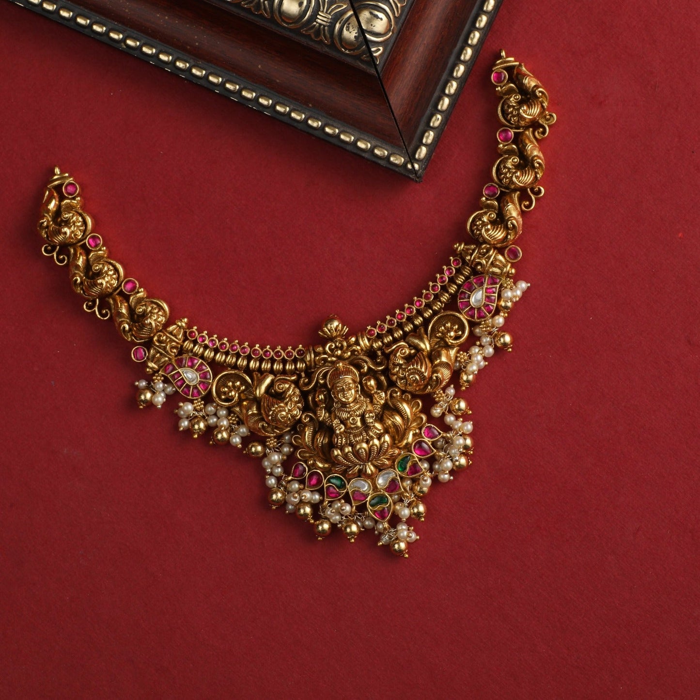 Heritage Gold: Goddess Lakshmi's Blessing